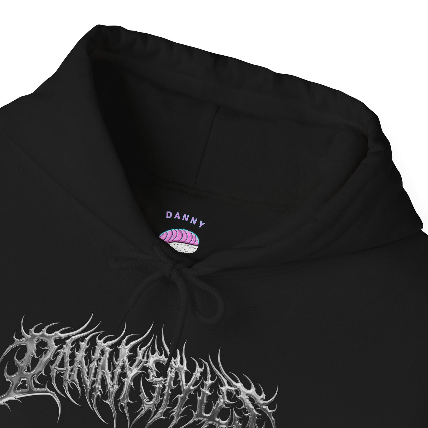 DEATHCORE LOGO - HOODIE (SILVER)