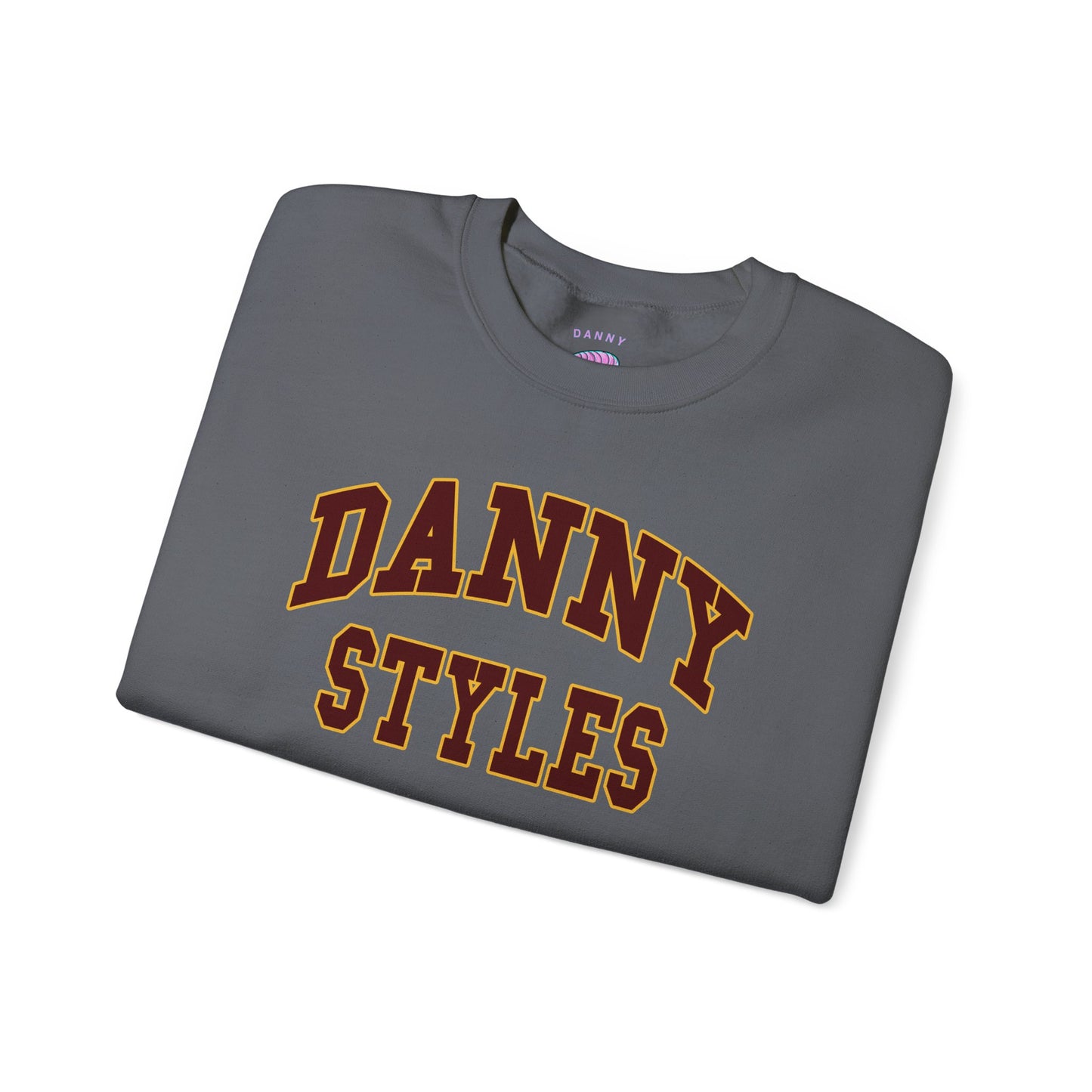 COLLEGIATE LOGO (RED/GOLD) - CREWNECK