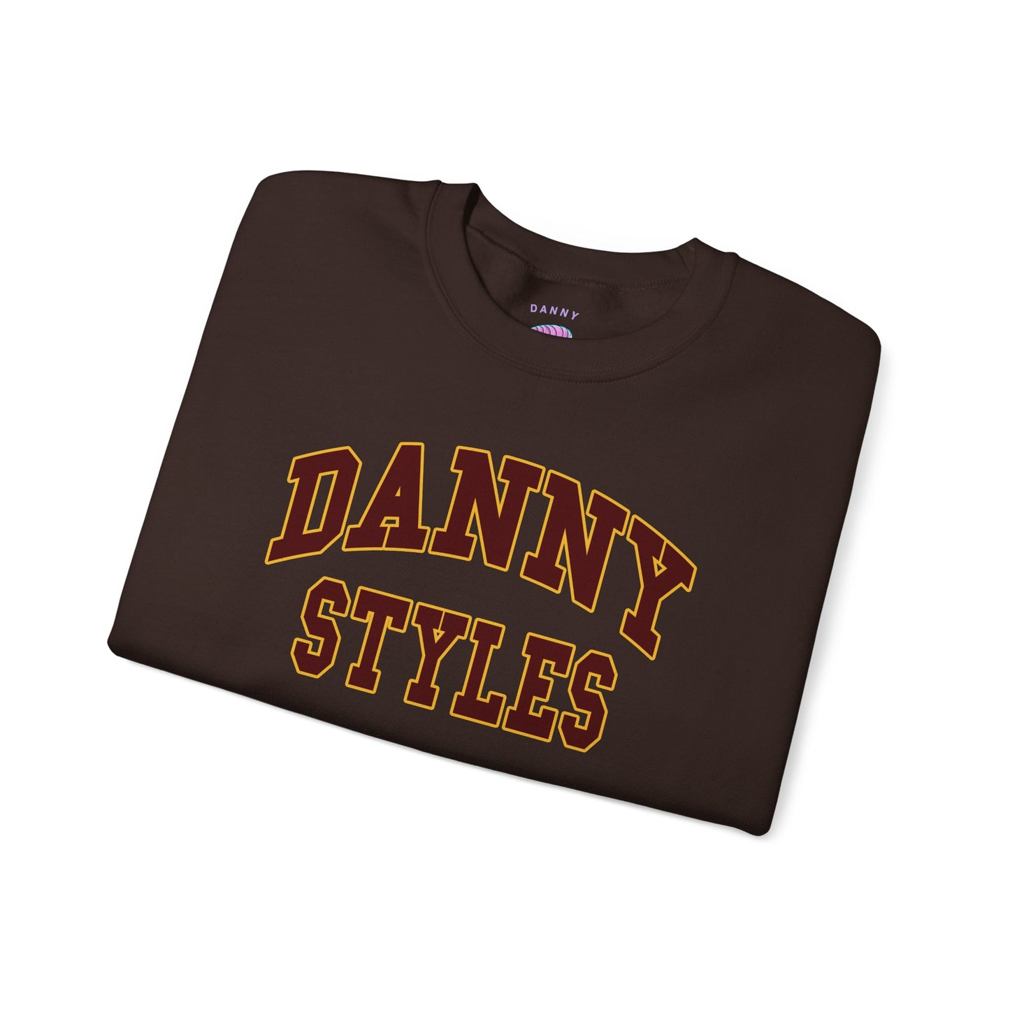COLLEGIATE LOGO (RED/GOLD) - CREWNECK