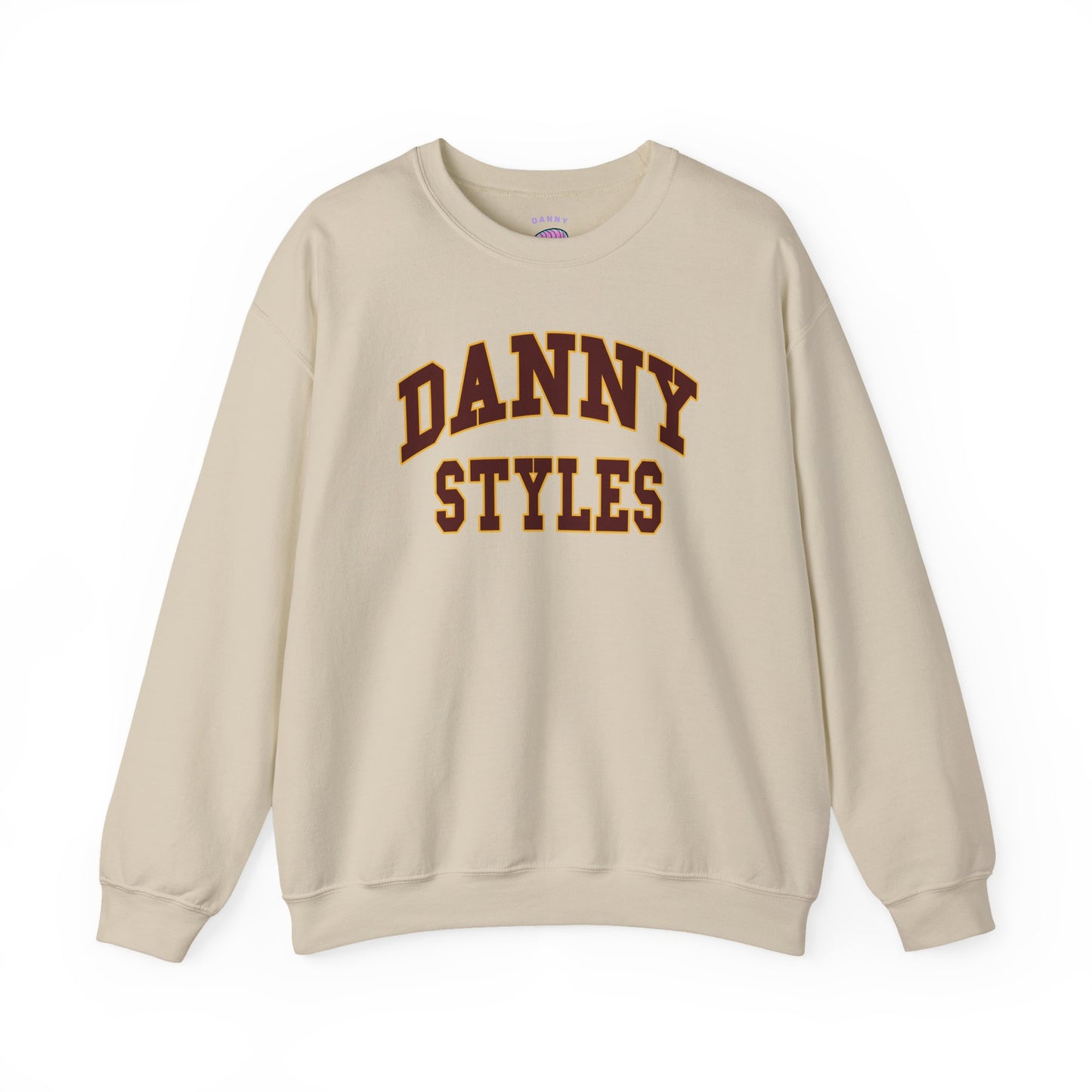 COLLEGIATE LOGO (RED/GOLD) - CREWNECK