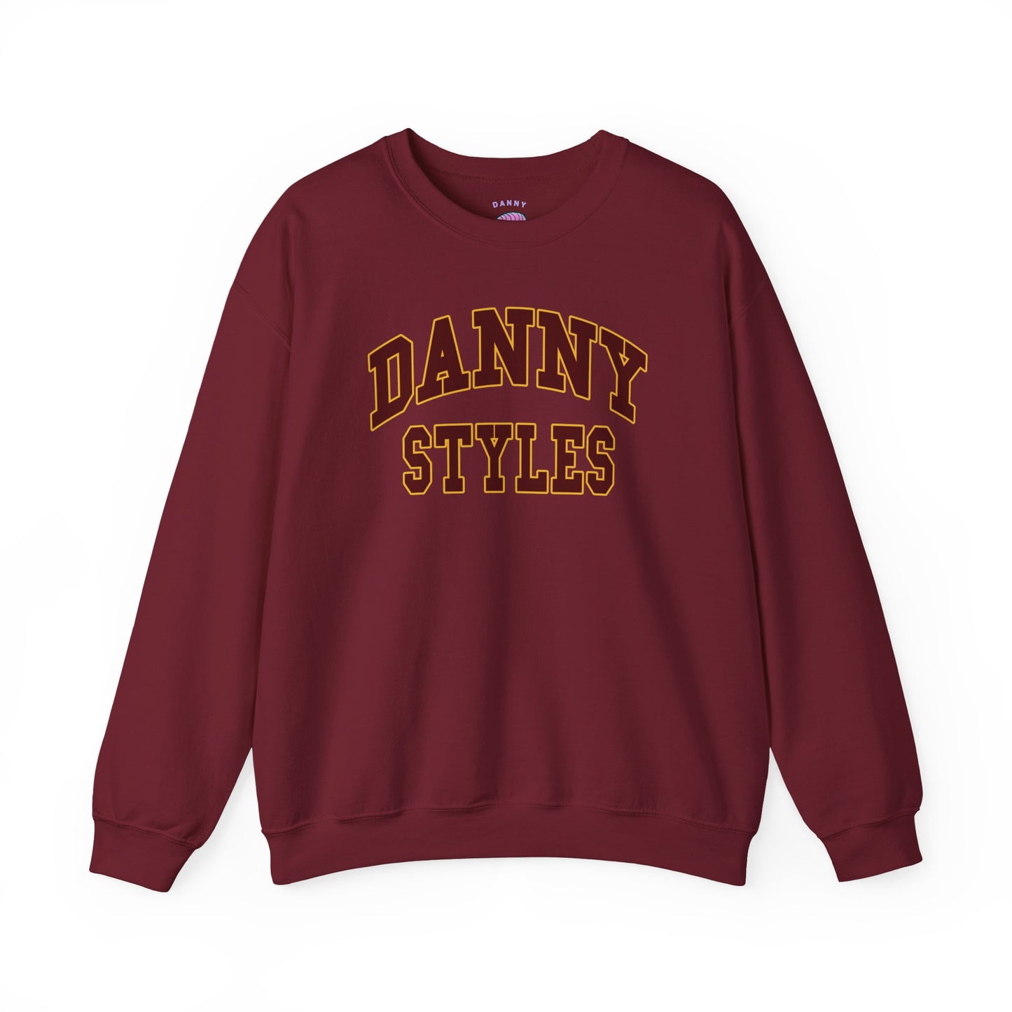 COLLEGIATE LOGO (RED/GOLD) - CREWNECK