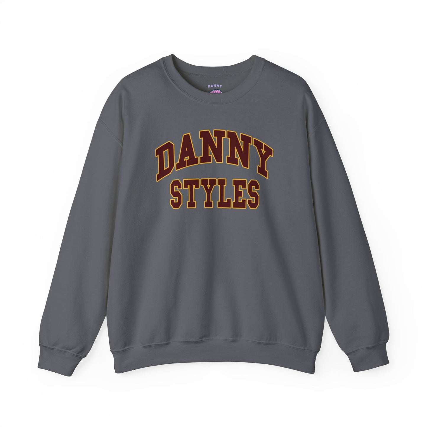 COLLEGIATE LOGO (RED/GOLD) - CREWNECK