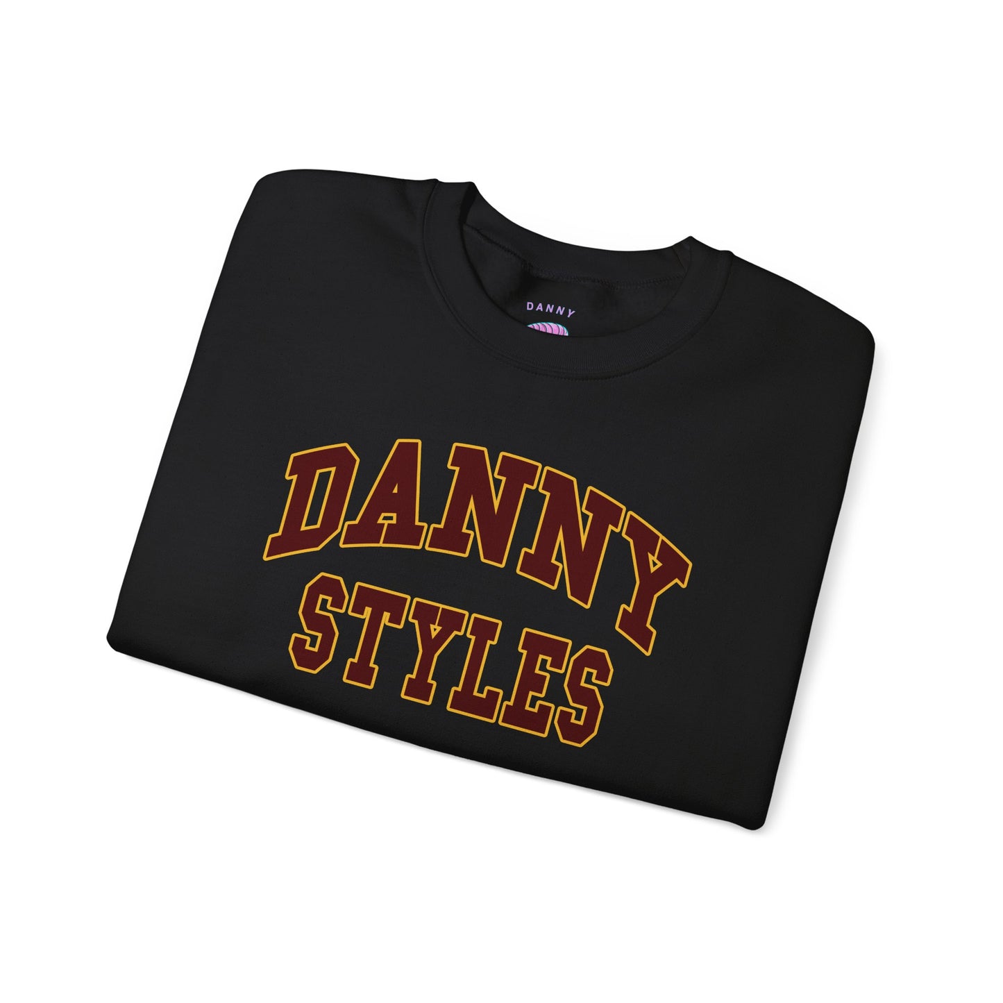 COLLEGIATE LOGO (RED/GOLD) - CREWNECK