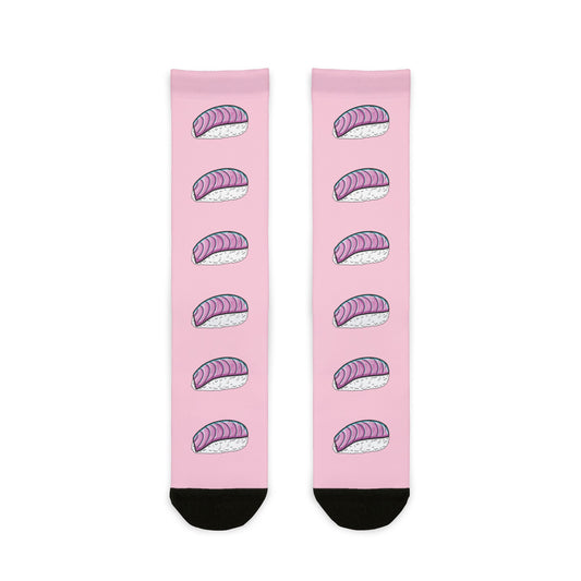 SUSHI LOGO - SOCKS (PINK)