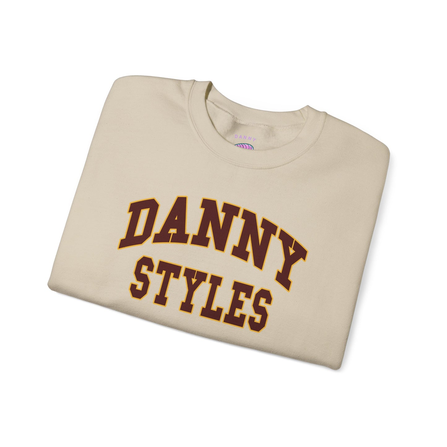 COLLEGIATE LOGO (RED/GOLD) - CREWNECK