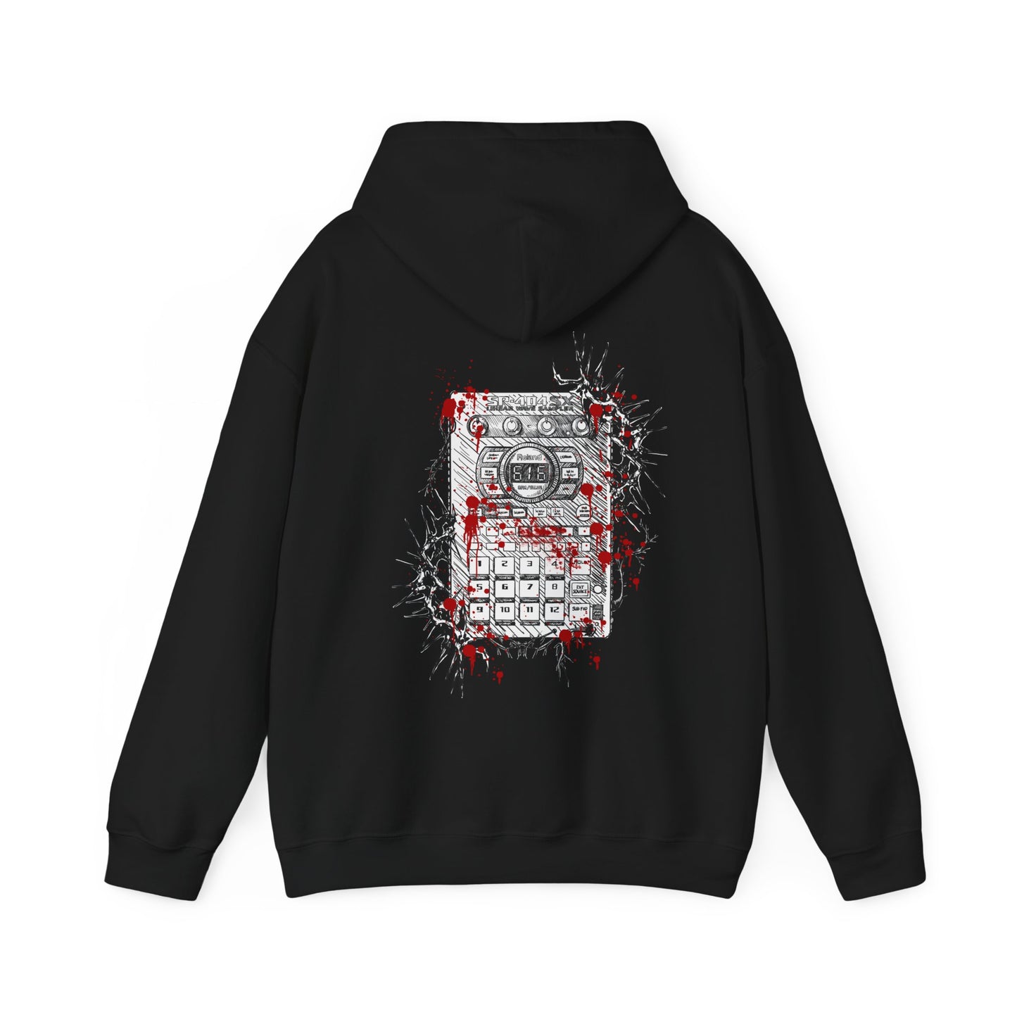 DEATHCORE LOGO - HOODIE (SILVER)